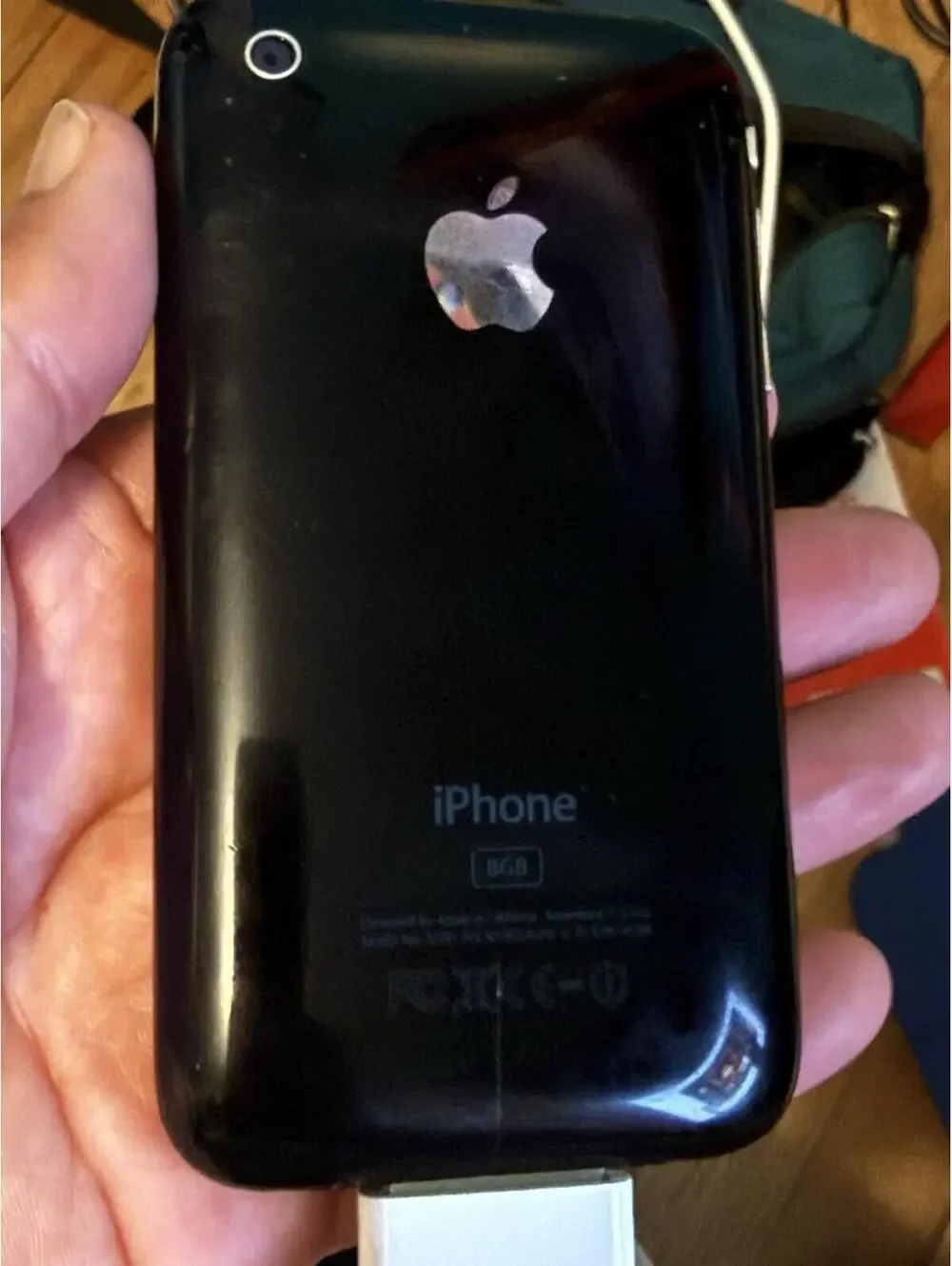 Apple iPhone - 8 GB - Black AT&T, Not Holding Charge Looks Good , Read Descrip